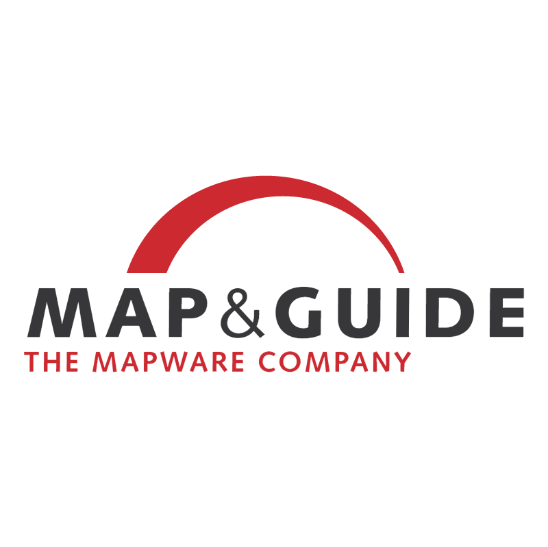 Map & Guide vector logo