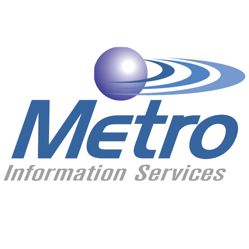 Metro Information Services vector logo