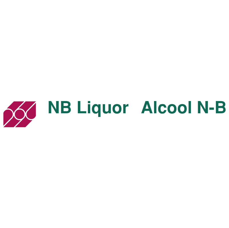 NB Liquor Alcool N B vector