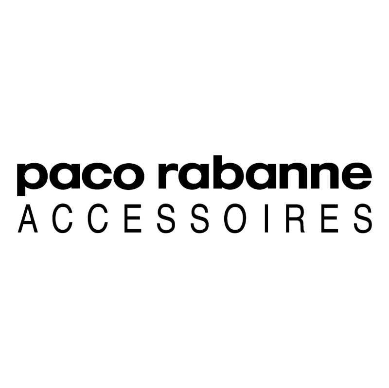Paco Rabanne Accessoires vector