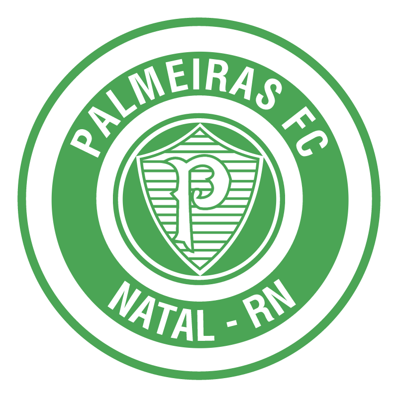Palmeiras Futebol Clube de Natal RN vector