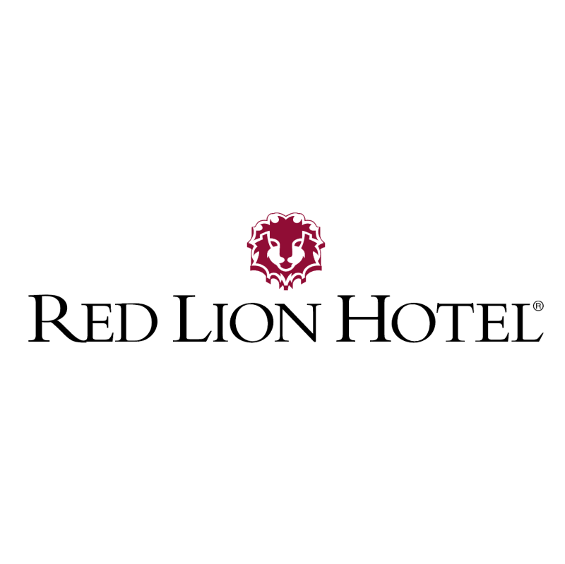 Red Lion Hotel vector logo