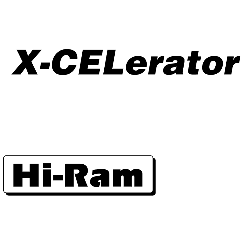 X Celerator vector logo