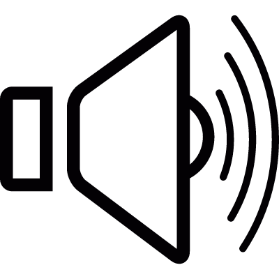 Speaker High volume vector logo