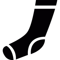 Athletic sock vector