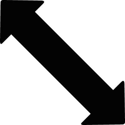Expand arrow vector logo