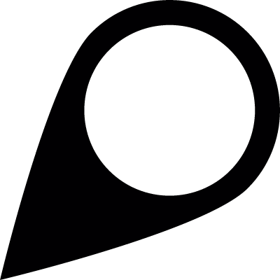 Turned pin vector logo