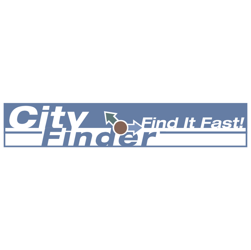 City Finder vector logo