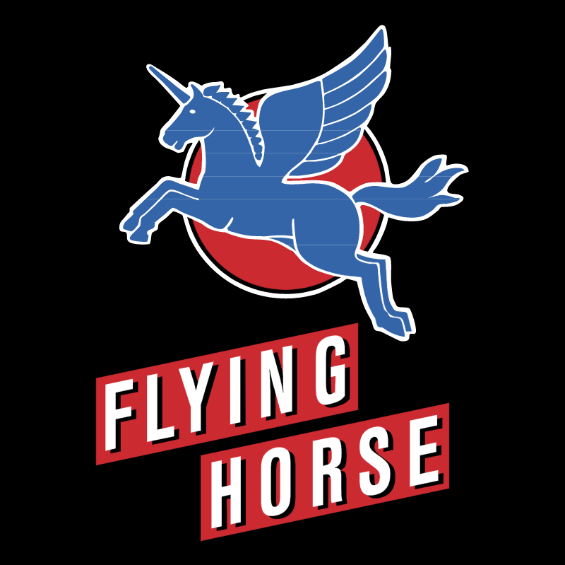 Flying Horse vector logo