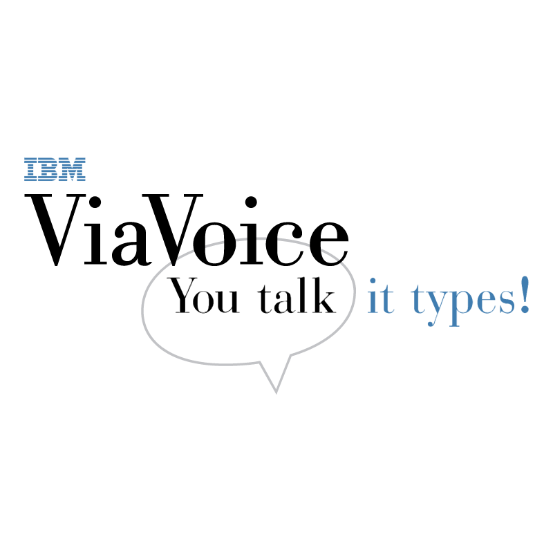 IBM ViaVoice vector
