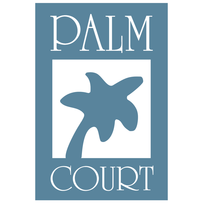 Palm Court vector logo