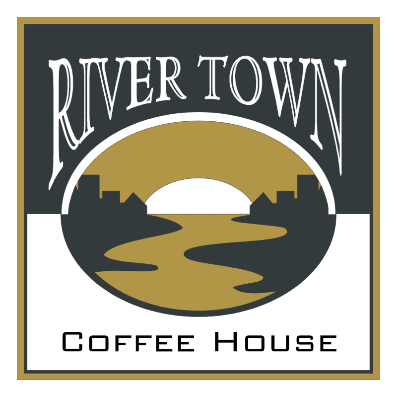River Town Coffee House vector logo