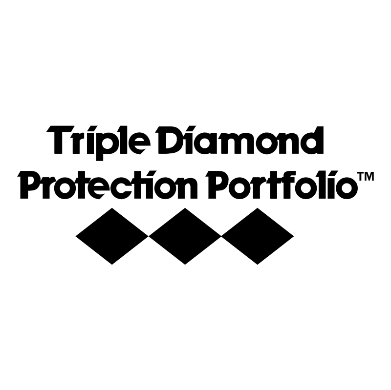 Triple Diamond Protection Portfolio vector