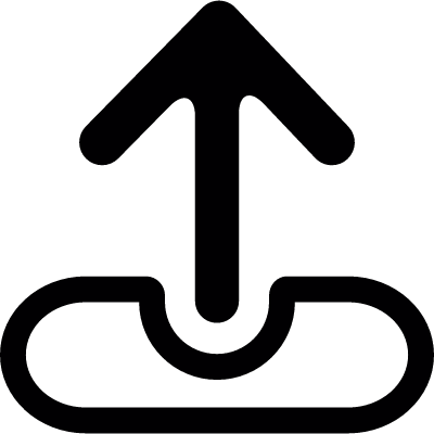Upload Arrow vector logo