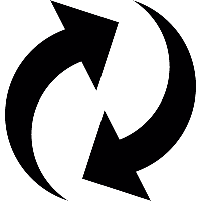 Synchronize vector logo