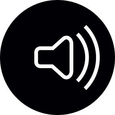 Speaker Circular Button vector logo
