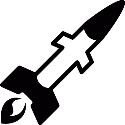 Rocket vector logo