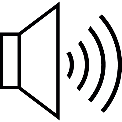Loudness, IOS 7 interface symbol vector logo
