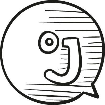 Jux drawn logo vector logo