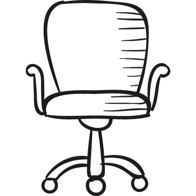 Desk Chair vector logo