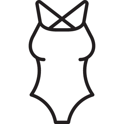 Women Swimsuit vector logo