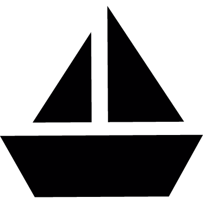 Sailboat Icon vector logo