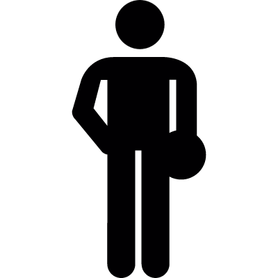 Bowling silhouette vector logo