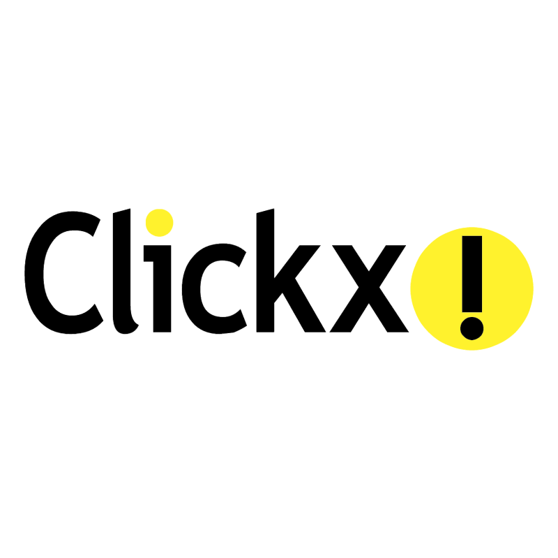 Clickx! vector logo