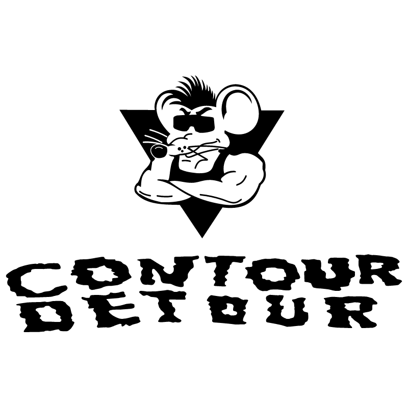 Contour Detour vector