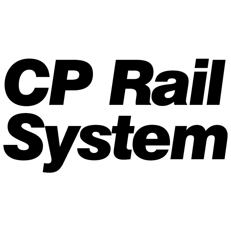 CP Rail System vector logo
