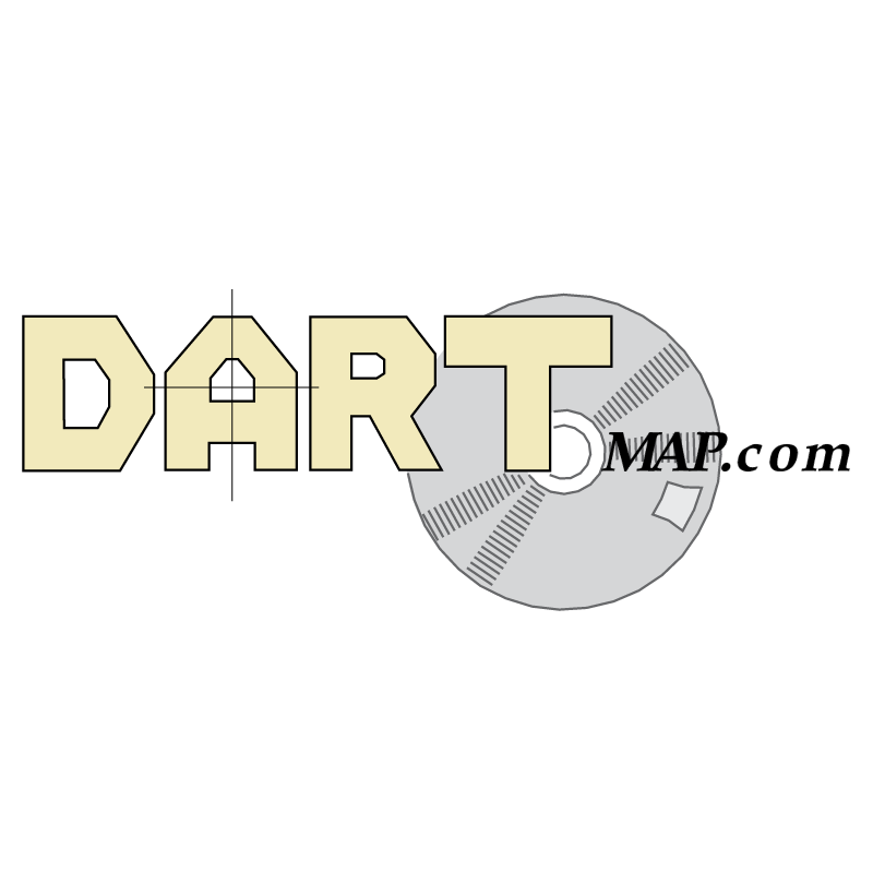 Dart Map Com vector logo