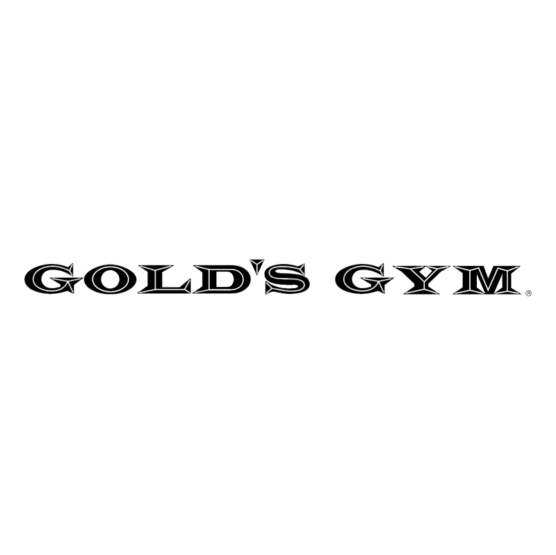 Gold’s Gym vector