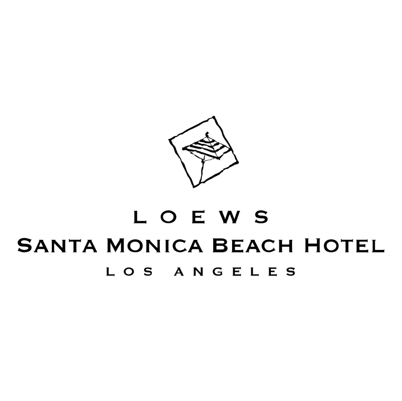Loews Santa Monica Beach Hotel vector