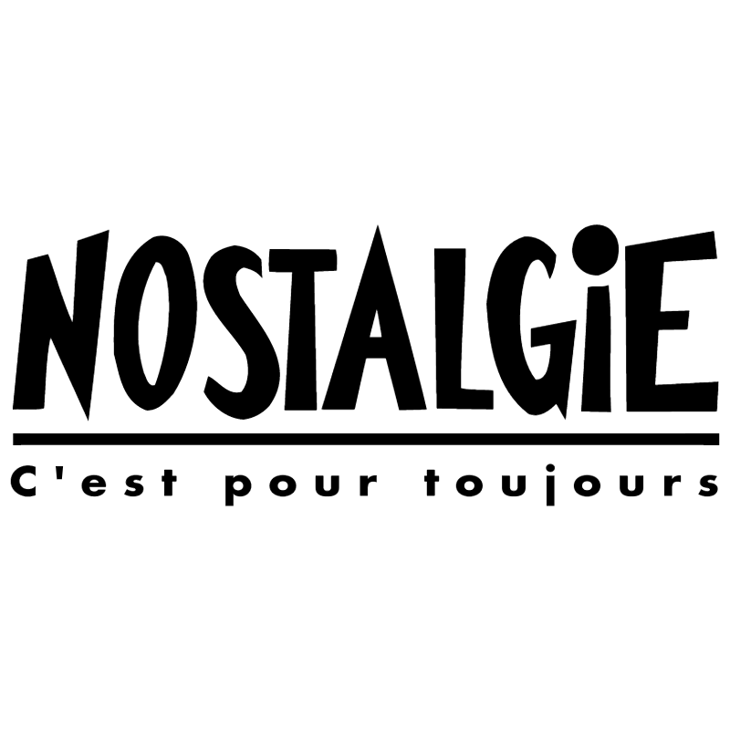 Nostalgie vector logo