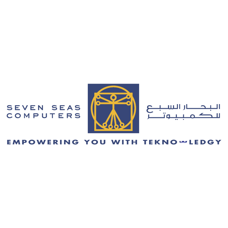 Seven Seas Computers vector logo