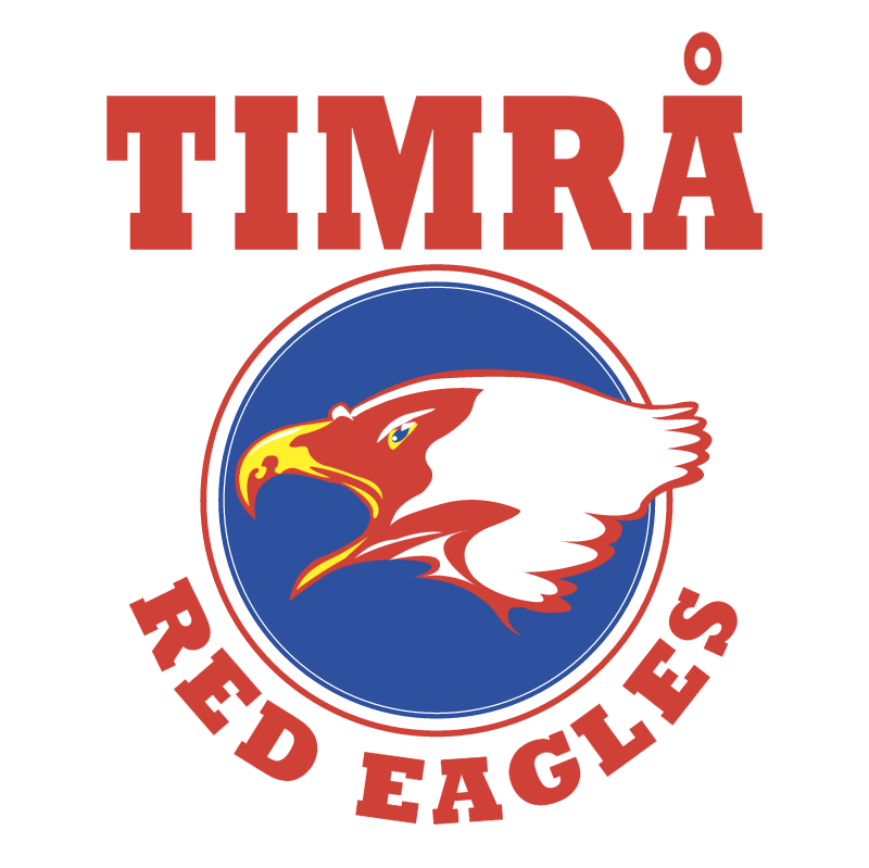 Timra IK Red Eagles vector logo