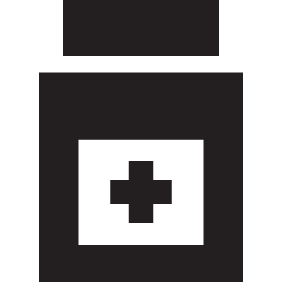 Medicine Bottle vector logo