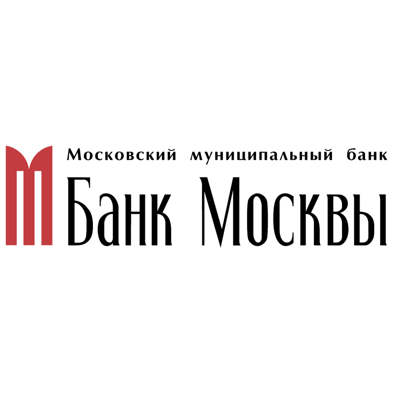 Bank Moscow vector
