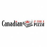 Canadian 2 for 1 Pizza vector