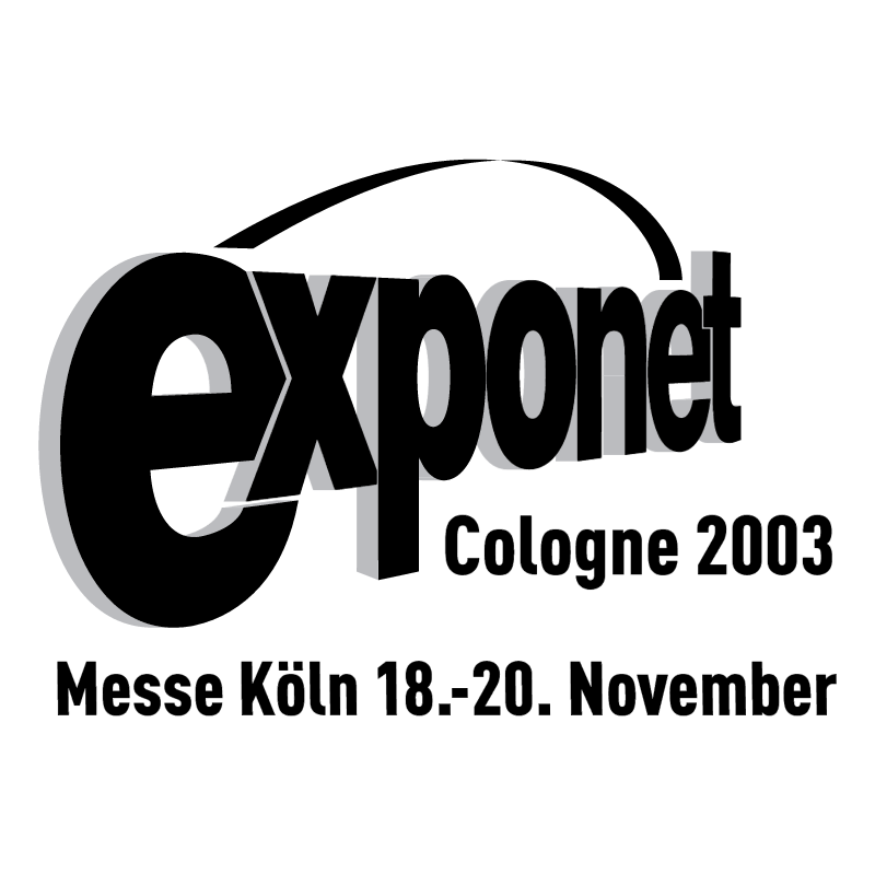 Exponet Cologne 2003 vector logo
