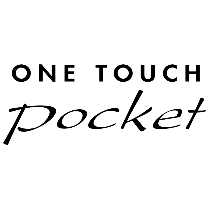 One Touch Pocket vector