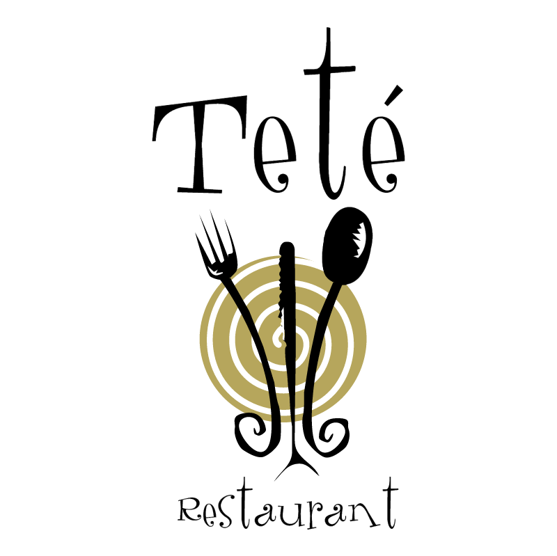 Tete Restaurant vector