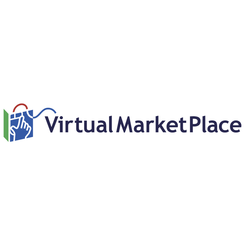 Virtual Market Place vector