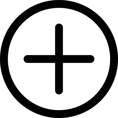 Plus Button vector logo