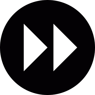 Fowards button vector logo