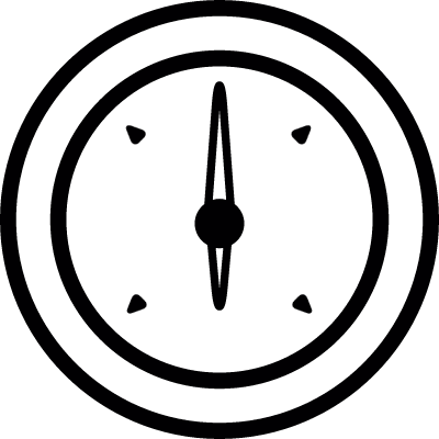 Barometer vector logo