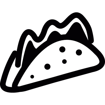 Taco vector logo