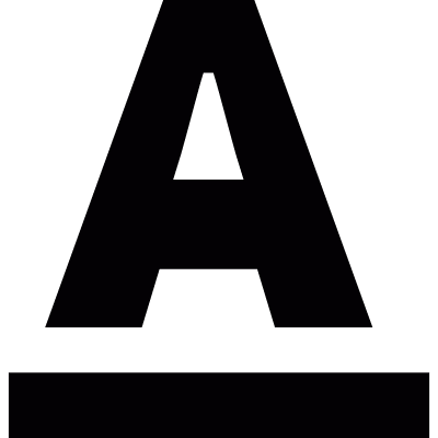 Underlined letter vector logo