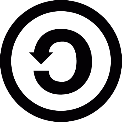 Share alike vector logo