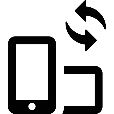 Rotate Screen vector logo